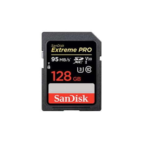 SDXC 128GB SanDisk Extreme Pro UHS-I/U3 95 MB/s