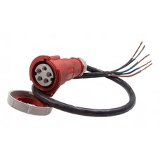 Adapter 380V CEE Red 32A for circuit breacker 32A