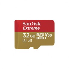 MicroSDHC 32GB SanDisk Extreme UHS-I/U3 60MB/s
