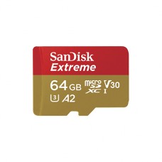 MicroSDXC 64GB SanDisk Extreme UHS-I/U3 90MB/s